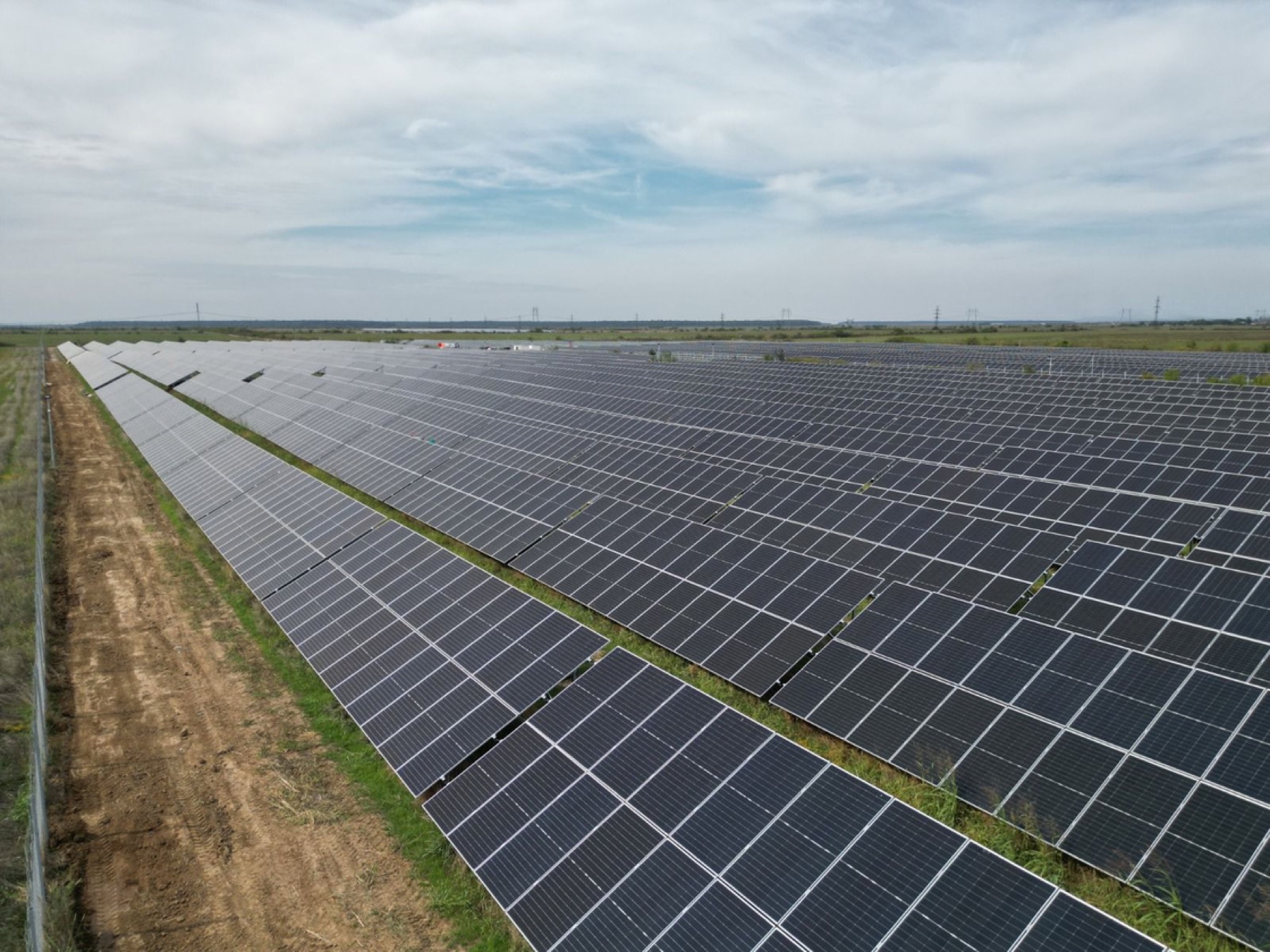 Solar plant infrastructure